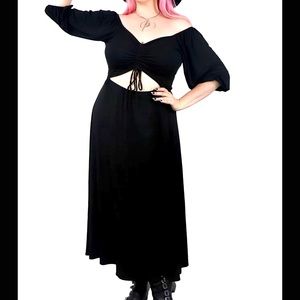 Foxblood Lydia Dress New